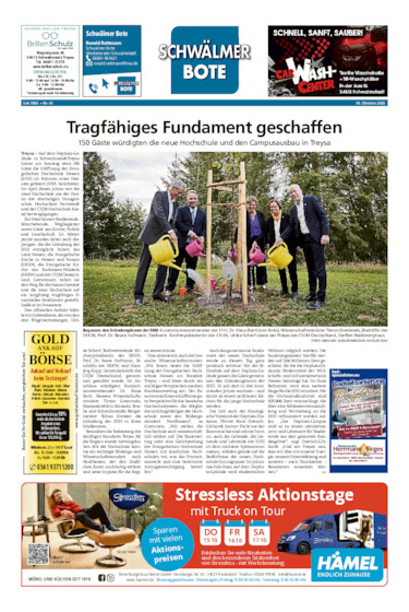Schwälmer Bote vom 10.10.2026