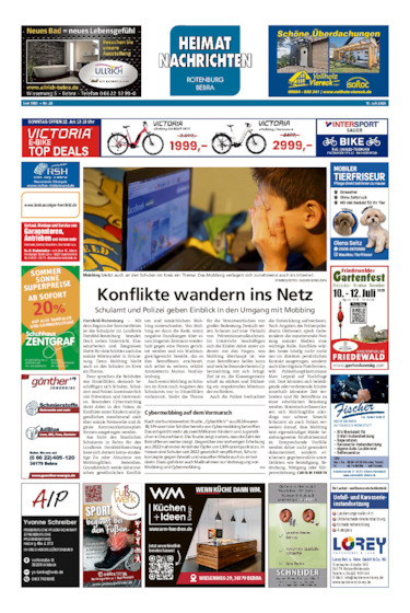 Heimatnachrichten Rotenburg/Bebra vom 11.07.2026