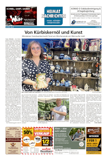 Heimatnachrichten Witzenhausen/Hann. Münden vom 04.07.2026