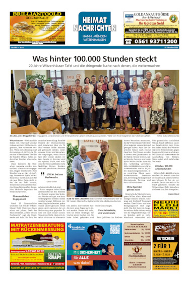 Heimatnachrichten Witzenhausen/Hann. Münden vom 10.10.2026