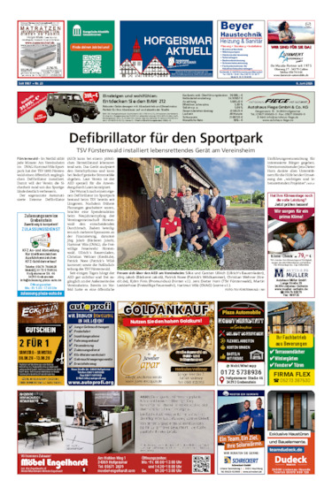 Hofgeismar Aktuell vom 06.06.2026