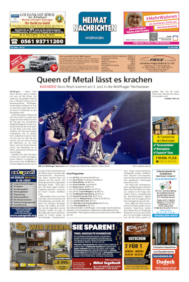 Heimatnachrichten Wolfhagen  vom 23.05.2026