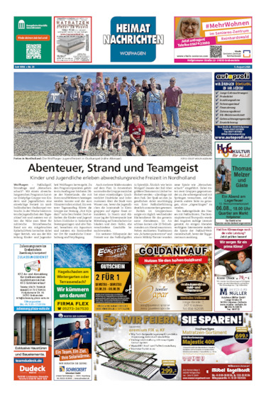 Heimatnachrichten Wolfhagen  vom 01.08.2026